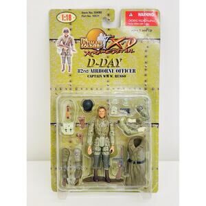 Ultimate Soldier 1:18 US Captain WM W. Russo D-Day 82nd Airborne Officer New